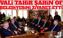 Vali Tahir Şahin Of Belediyesini Ziyaret Etti, Projeler Masaya Yatırıldı