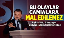 Başkan Genç, Trabzonspor otobüsüne yapılan saldırıları kınadı; “Bu olaylar camialara mal edilemez”