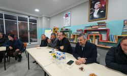 Akçaabat’ta Teravih sonrası gönül sohbetleri. Birlik ve beraberlik vurgusu