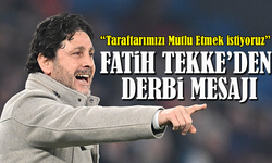 Fatih Tekke, Süper Lig’in 22. haftasında Papara Park’ta oynanacak Fenerbahçe maçı öncesi önemli açıklamalarda bulundu