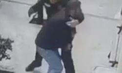 Ordu'da kan donduran olay kamerada: Polisin belindeki silahı alarak kendini vurdu