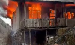 Artvin’de Elektrik Kontağı Yangını: İmam Lojmanı Küle Döndü