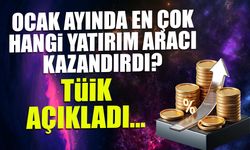 Veriler Açıklandı! Ocak Ayında En Çok Hangi Yatırım Aracı Kazandırdı?