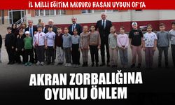 Akran Zorbalığına Of'ta Oyunlu Önlem