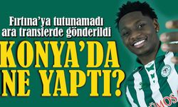 Trabzonspor’un kiralık olarak Konyaspor’a gönderdiği Olaigbe  ilk maçında ne yaptı?