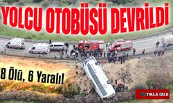 Antalya’da yolcu otobüsü devrildi: 8 ölü, 26 yaralı