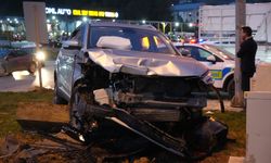 Samsun'da Korkutan Kaza: SUV Araçlar Kavşakta Çarpıştı!