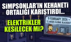 Simpsonlar'ın Kehaneti Ortalığı Karıştırdı! Elektrikler Kesilecek mi?