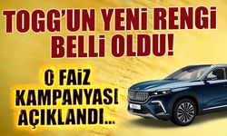 TOGG'un Yeni Rengi Belli Oldu! 0 Faiz Kampanyası Duyuruldu...