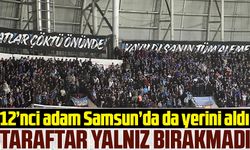 Trabzonspor Taraftarı Samsun’da Yalnız Bırakmadı