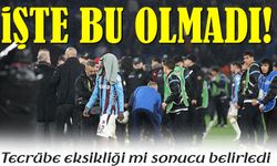 Trabzonspor’da Derbi Kısır Döngüsü! Tecrübe Eksikliği Sonucu Belirledi