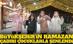 Trabzon Büyükşehir’in Ramazan Çadırı Çocukların Neşesiyle Doldu