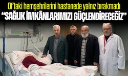 Of’ta Hastaları Ziyaret Eden Vehbi Koç: “Sağlık İmkânlarımızı Güçlendireceğiz”