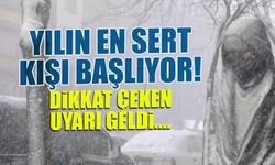 Anadolu'da Yılın En Sert Kışı Başlıyor! Dikkat Çeken Uyarı Geldi