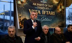 Of’ta Teşkilat İftarı: Başkan Sarıalioğlu ve Baykal Aynı Sofrada