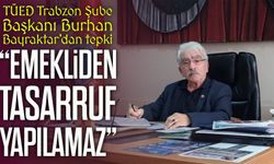 TÜED Trabzon Başkanı Burhan Bayraktar Bayram İkramiyelerinin Artırılmasını İstedi