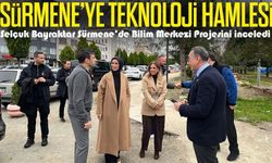 Selçuk Bayraktar Sürmene’de Bilim Merkezi Projesini İnceledi