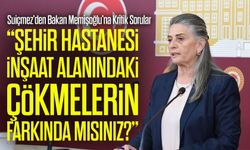 Suiçmez’den Şehir Hastanesi İçin Kritik Soru: “Çökmelerin Farkında mısınız?”