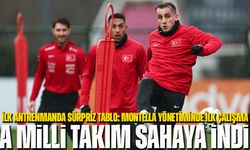 A Milli Takım Sahaya İndi: İlk Antrenmanda Sürpriz Tablo