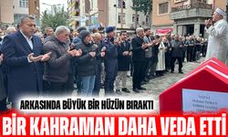Araklı Şehidini Uğurlar Gibi Uğurladı: Kıbrıs Gazisine Hüzünlü Veda