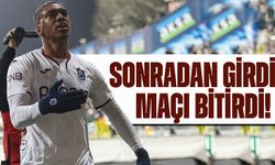 Trabzonspor’un Brezilyalı yıldızı Sonradan girdi, maçı bitirdi! Augusto Parlıyor