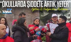 Eğitim-İş’ten Sert Tepki: “Okullarda Şiddete Artık Yeter”