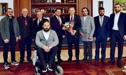 Yeniden Refah Partisi Ortahisar İlçe Yönetimi’nden Vali Şahin’e ziyaret!  Başarı dilediler