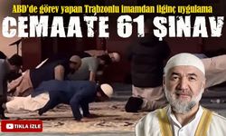ABD’de görev yapan Trabzonlu imamdan teravih sonrası 61 şınav uygulaması