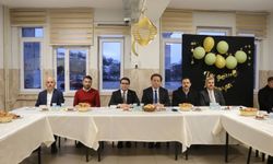 Asarcık Kaymakamı Korkmaz, Yatılı Bölge Ortaokulu'nda iftar programına katıldı