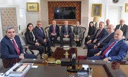 Gürcistan'ın Ankara Büyükelçisi Kalandia, Ünye Belediye Başkanı Tavlı'yı ziyaret etti