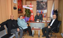 Havza Vergi Dairesi Müdürü Boz'dan esnaf odalarına ziyaret