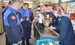 Havza'da zabıta ekipleri etiket ve hijyen denetimi yaptı