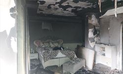 Komşusuna kızan kişi evinde yangın çıkardı