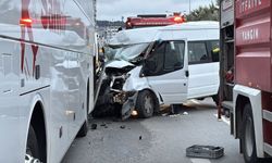 Meydana gelen trafik kazasında 7 kişi yaralandı