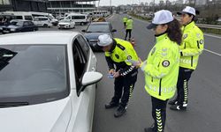 Ordu'da bayram öncesi dron destekli trafik denetimi yapıldı