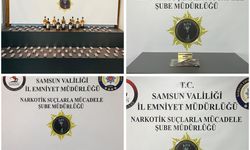 Samsun'da uyarıcı madde operasyonlarında 10 zanlı yakalandı