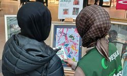 Samsun'da YEDAM danışanlarının el sanatı eserleri sergilendi