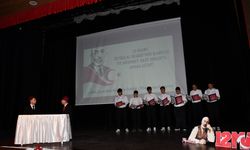 Vezirköprü'de İstiklal Marşı'nın kabulünün yıl dönümü kutlandı