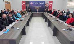 Afet müdahale planı toplantısı