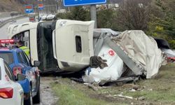 Almanya'dan Samsun'a Geldi! Türkmenistan'a Giderken Devrildi...