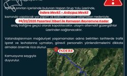 Ayvacık Kaymakamlığı: 'Hapan grup yolu bayrama kadar kapalı'