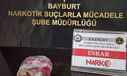 Bayburt'ta yasaklı madde ile mücadele devam ediyor