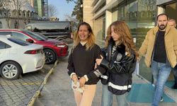 Hırsızlık suçundan 60 kaydı bulunan 8 çocuk annesi kadın tutuklanınca ağlayarak cezaevine götürüldü