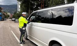 Ordu'da bir haftada 9 binden fazla araç ve sürücüsü denetlendi