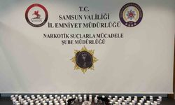 Samsun'da yatak odasında ve araçta  yasaklı madde ele geçirildi