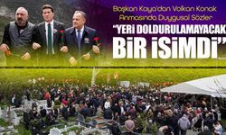 Başkan Kaya’dan Volkan Konak Anmasında Duygusal Sözler