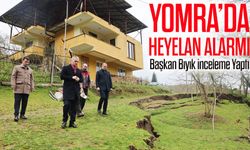 Yomra’da Yağış Sonrası Heyelan: Başkan Bıyık İnceleme Yaptı