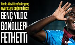 Trabzonspor'un Genç Yıldızı Gönülleri Fethetti; Bordo-mavili Taraftarlar Yıldızı Bağrına Bastı