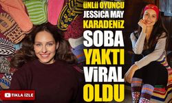 Karadeniz’de Sobaya Odun Atan Jéssica May Sosyal Medyada Beğeni Topladı