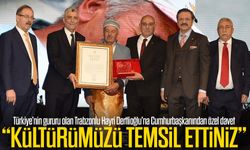 Trabzonlu Usta Hayri Dertlioğlu’na Cumhurbaşkanı Erdoğan’dan İftar Daveti